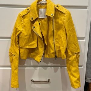 Sosken yellow Harley jacket